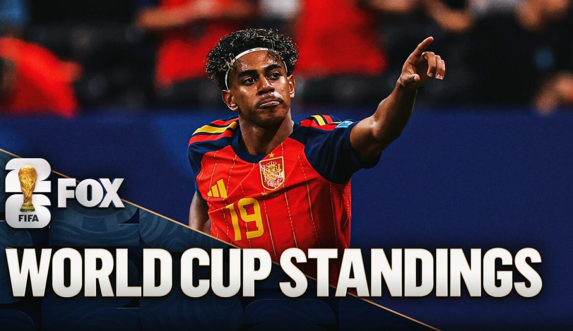 2026 World Cup Bracket, Standings: Where The USA Stands; Spain Makes Statement