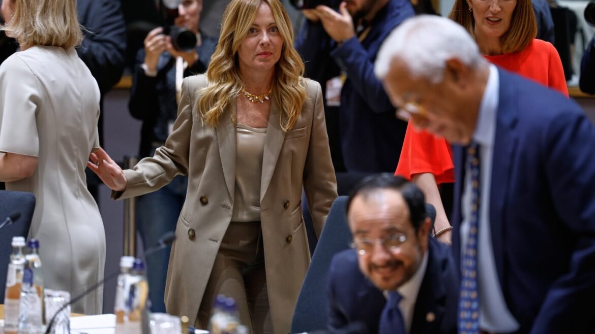 A rift widens between Trump and Italy’s Giorgia Meloni : NPR