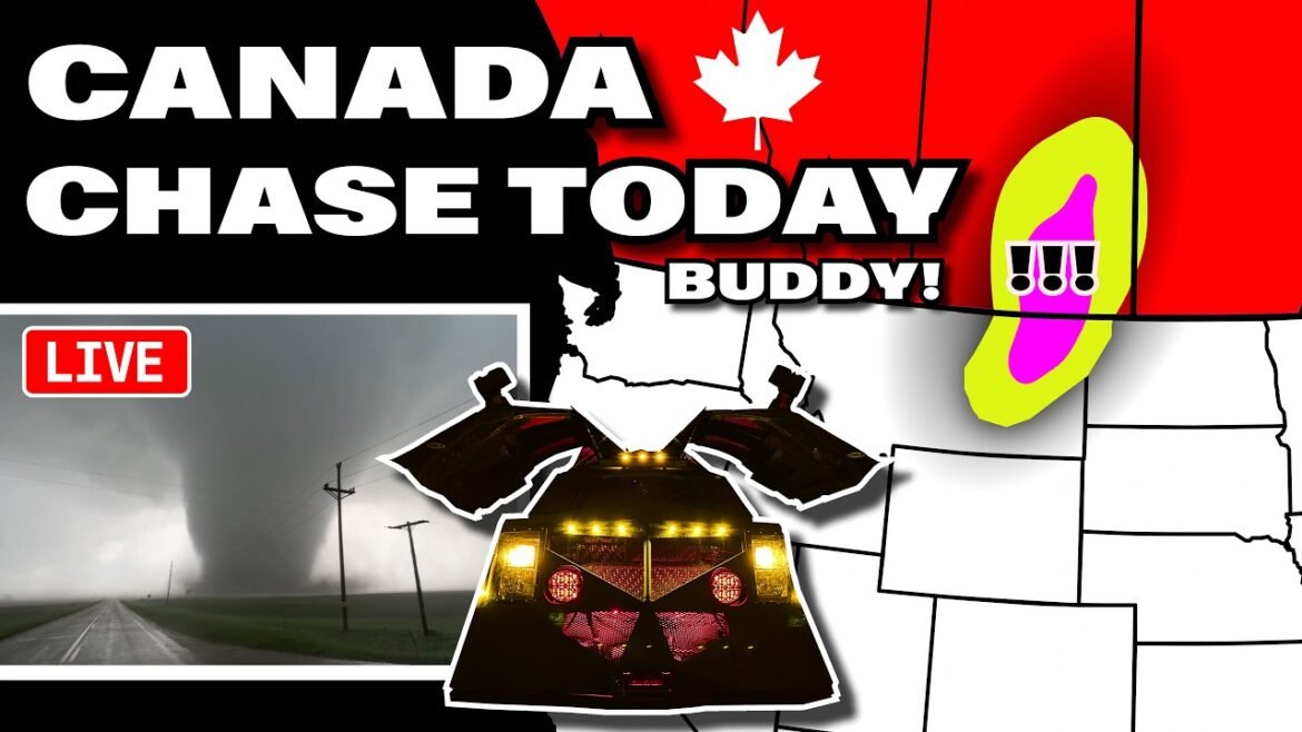 CANADA TORNADO CHASE - Storm Chasers on the Ground