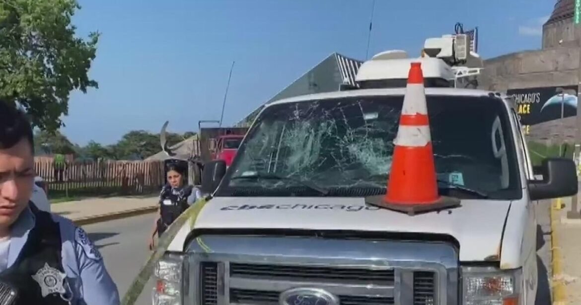CBS Chicago reporter, photographer attacked by 3 men near Adler Planetarium