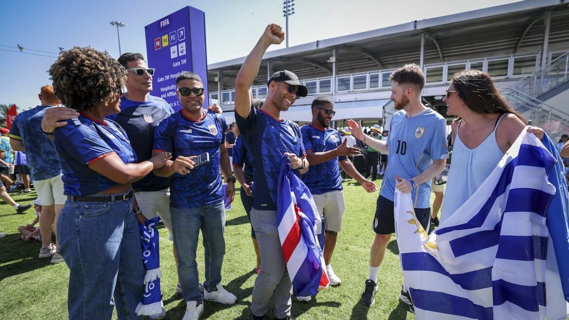 Cape Verde fans gather in Miami for World Cup match against Uruguay