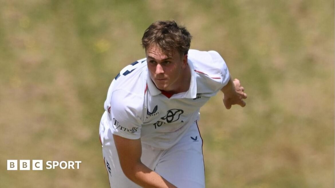 Hampshire bowler Eddie Jack playing for England Lions