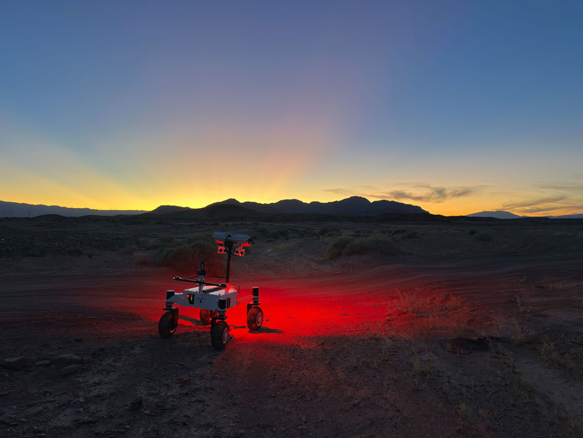 Desert Field Test With NASA Advanced Rover Prototype