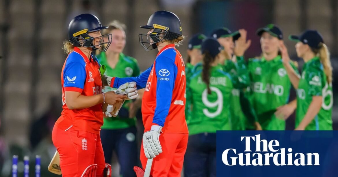 England survive wobble to see off Ireland but have Sciver-Brunt injury concern | Women's T20 World Cup 2026