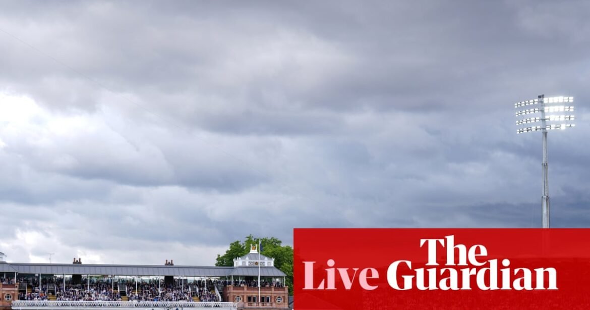 England v New Zealand: first men’s cricket Test, day one – live | England v New Zealand 2026