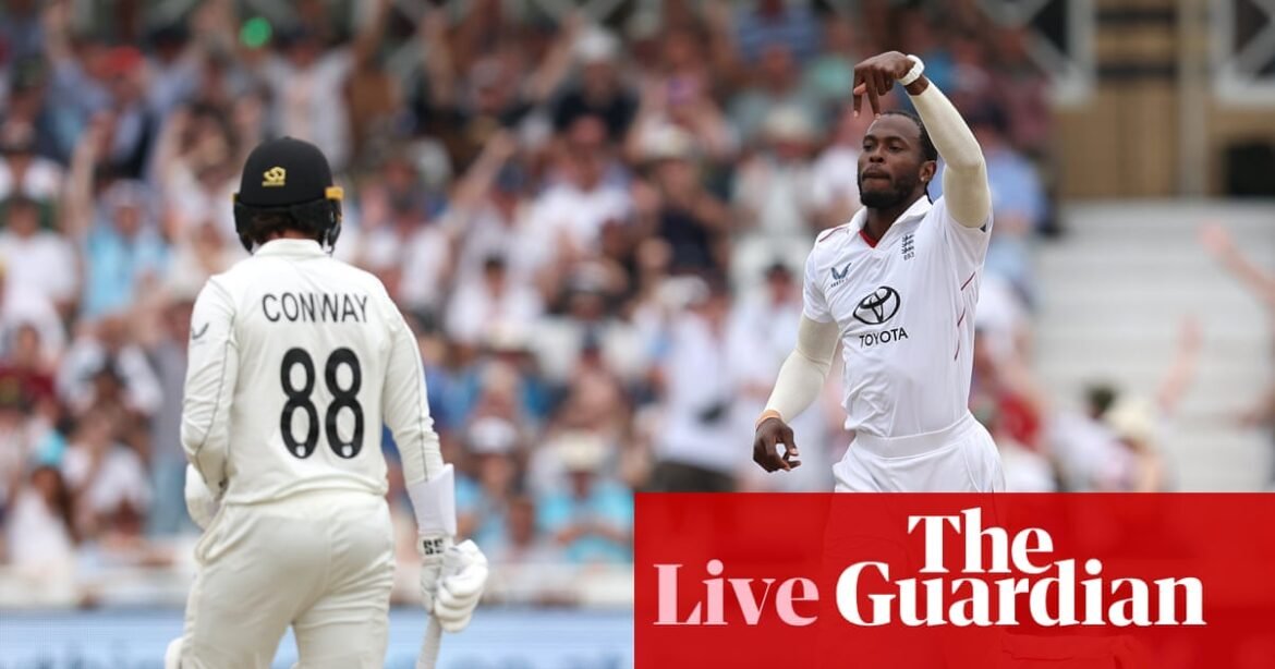 England v New Zealand: third men’s cricket Test, day three – live | England v New Zealand 2026