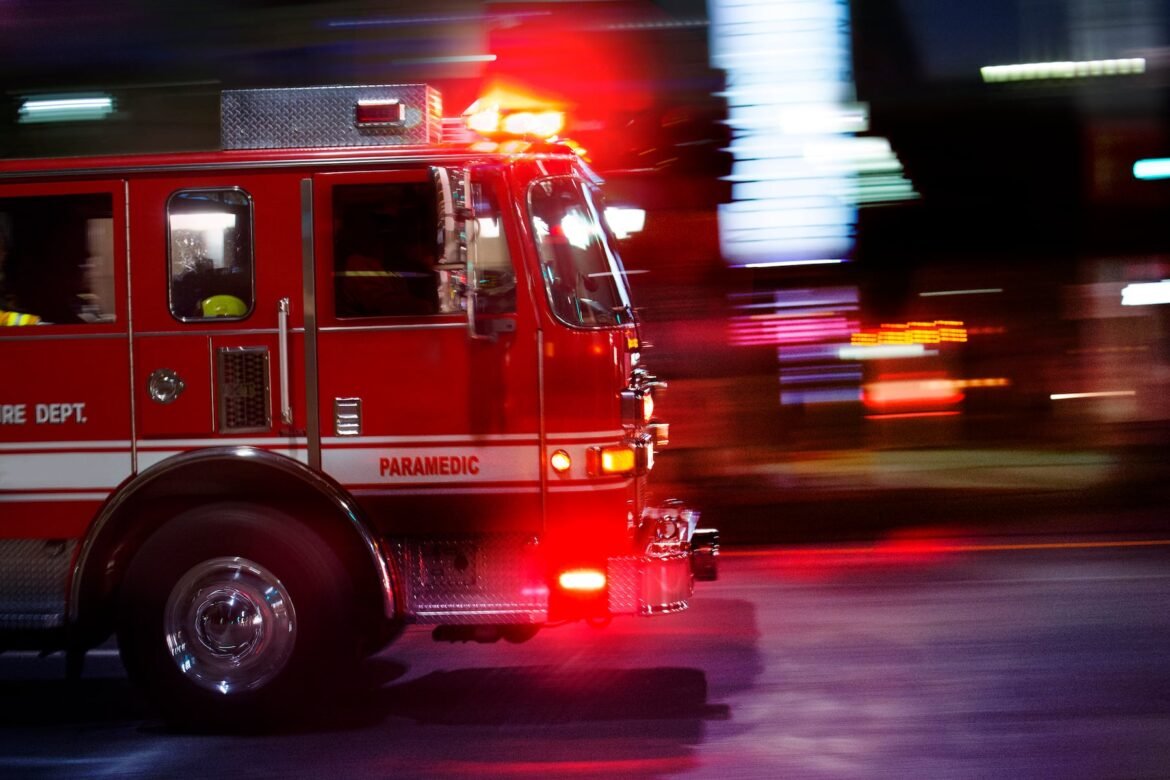 Flames tore through a N.J. strip mall overnight, leaving 2 stores badly damaged