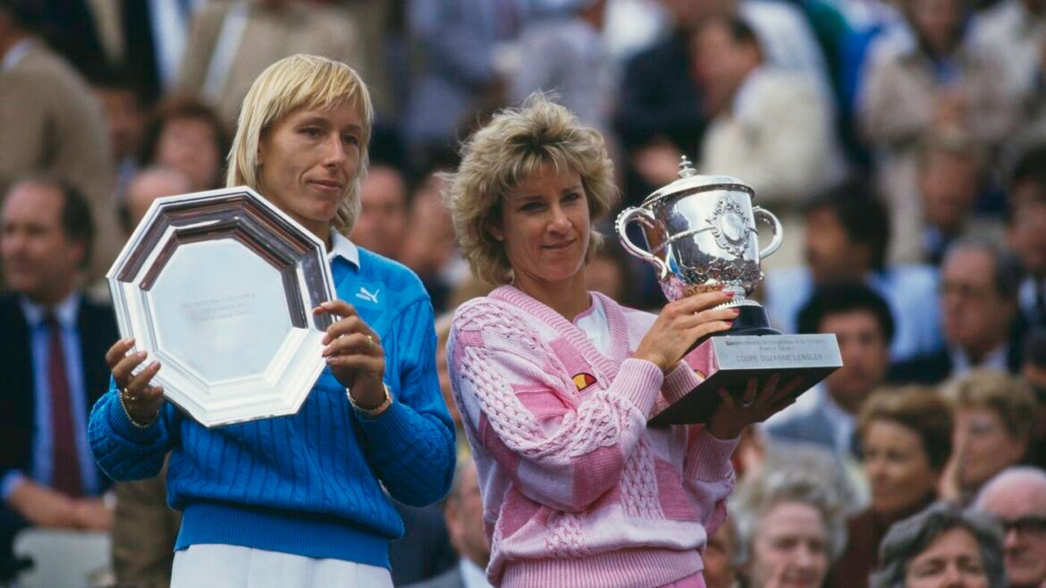 Former tennis rivals Chris Evert and Martina Navratilova face cancer together : NPR