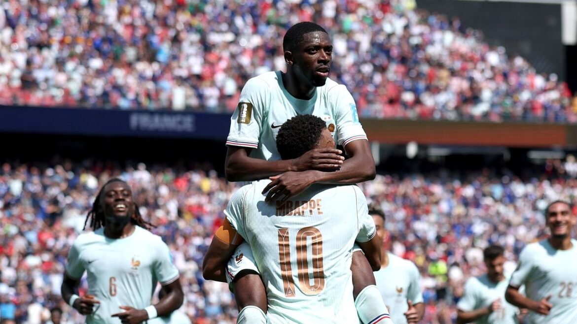 France Supplies the Spectacle Against Norway