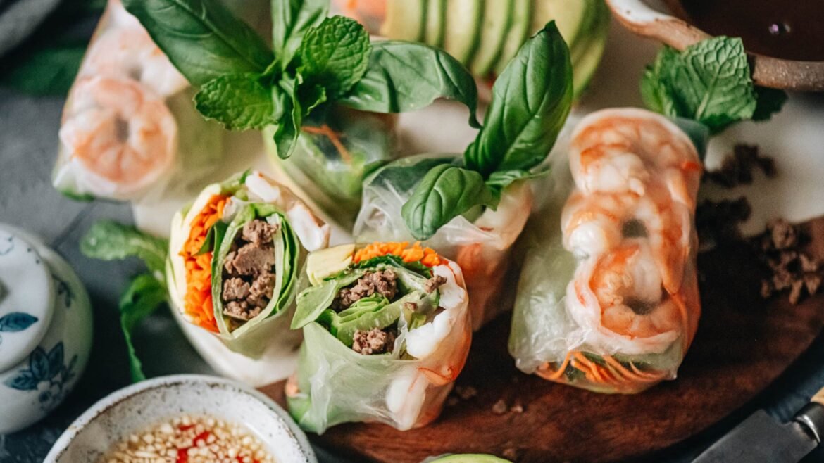 Fresh Shrimp Spring Rolls - Omnivore's Cookbook
