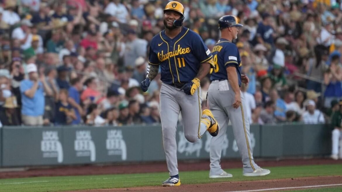 Friday MLB home run picks: Brewers' Jackson Chourio on a power surge