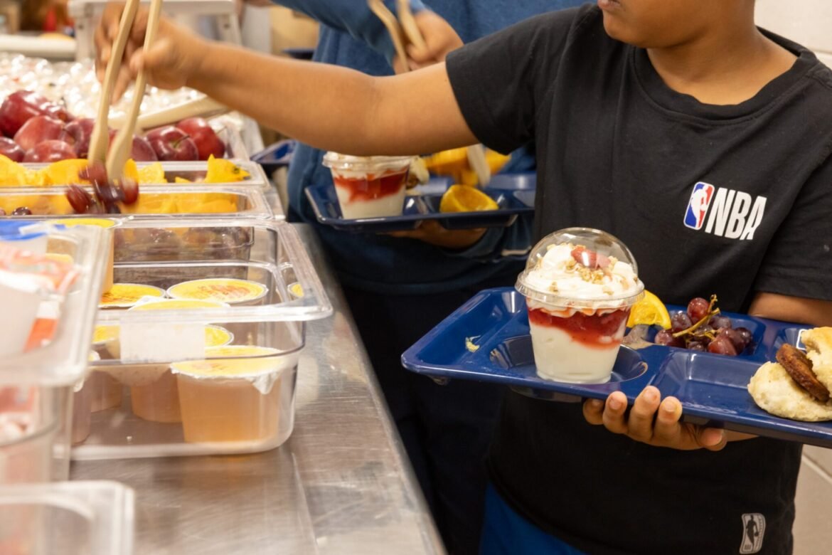 Gov. Sherrill signs law to boost subsidized school meal participation • New Jersey Monitor