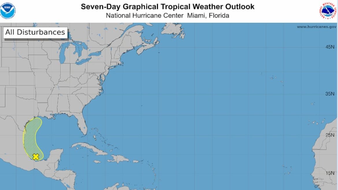 Hurricane center gives low chance system could form in Gulf