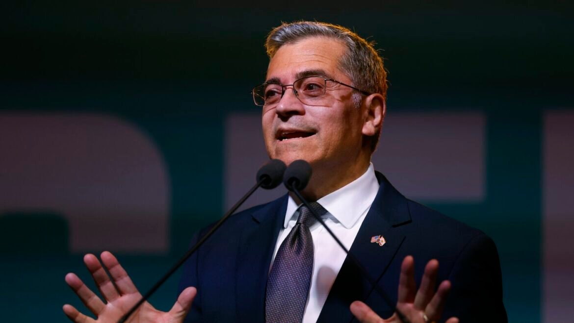 In California race for governor, Democrat Xavier Becerra takes top spot : NPR