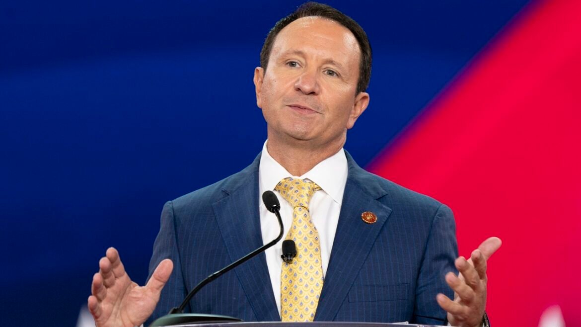 Jeff Landry, governor of Louisiana, speaking