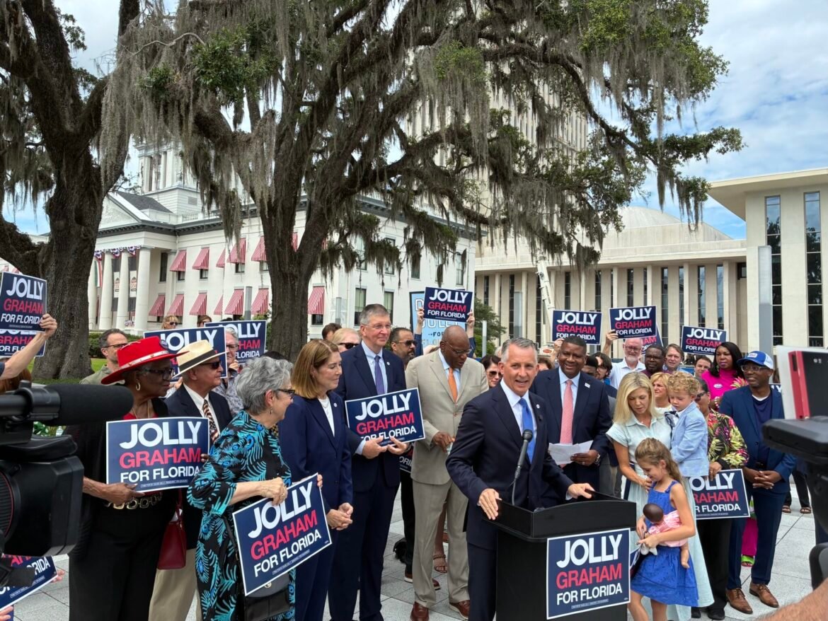 Jolly announces Gwen Graham as gubernatorial running mate • Florida Phoenix
