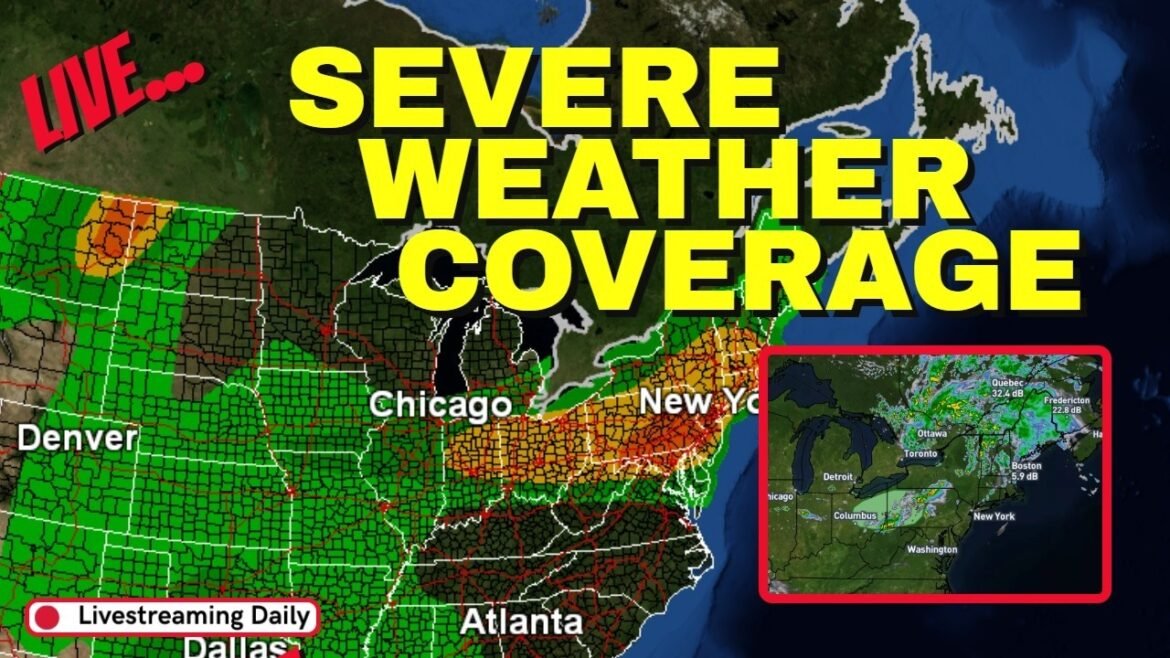 LIVE: Tornado Warnings! - Severe Weather Coverage!