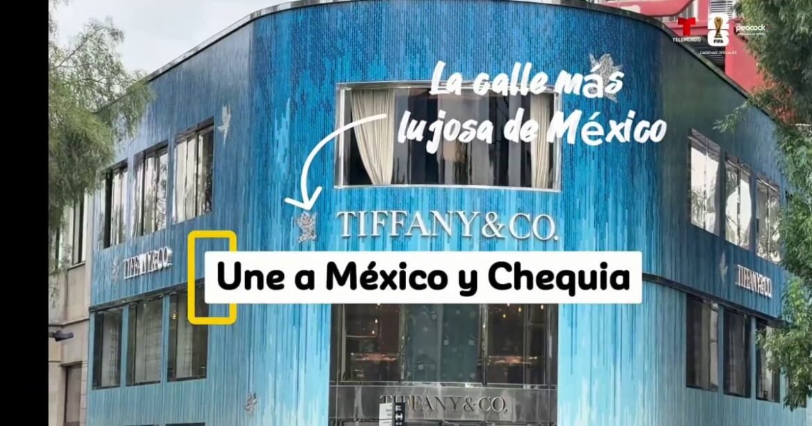 La calle más lujosa de América Latina que une a México y Chequia