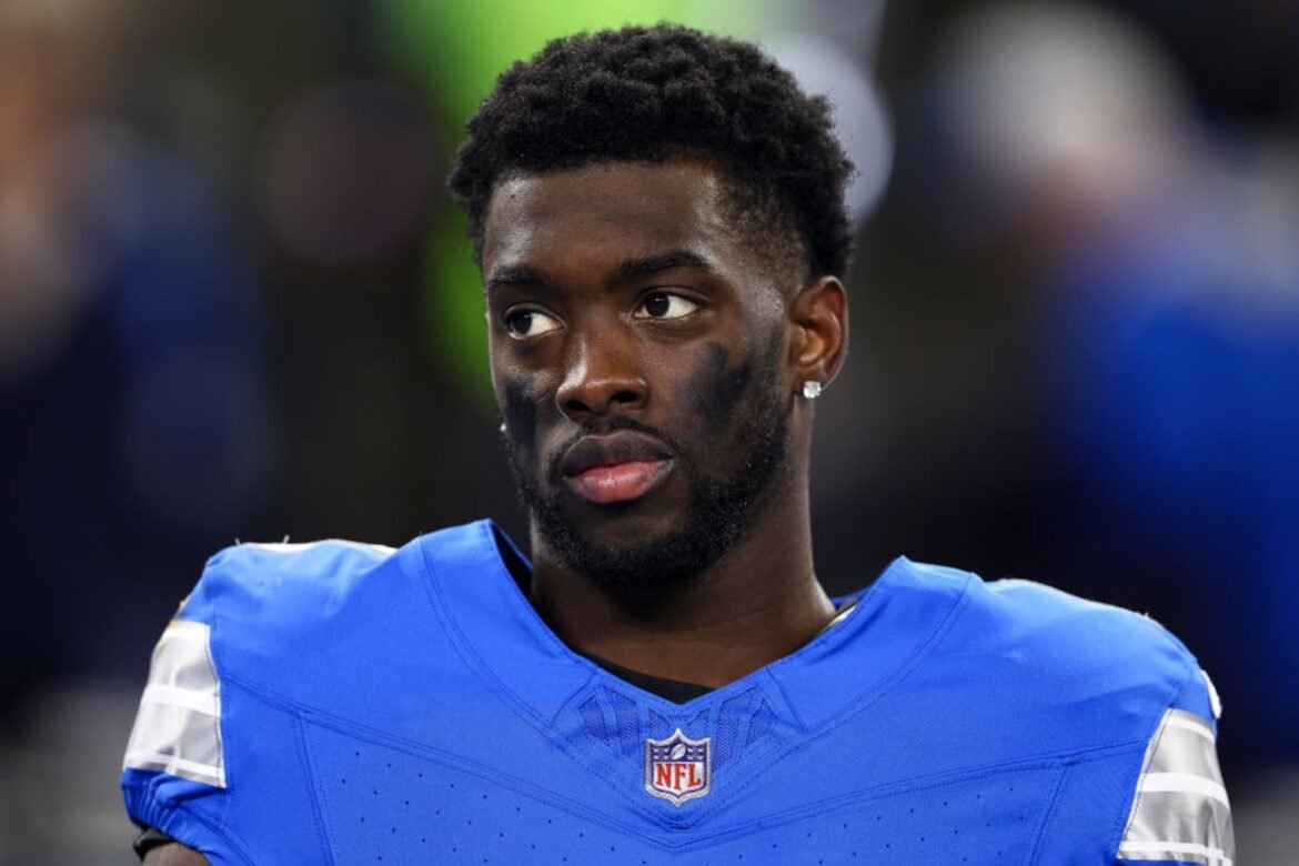The Detroit Lions have released cornerback Terrion Arnold. (Photo by Kevin Sabitus/Getty Images)