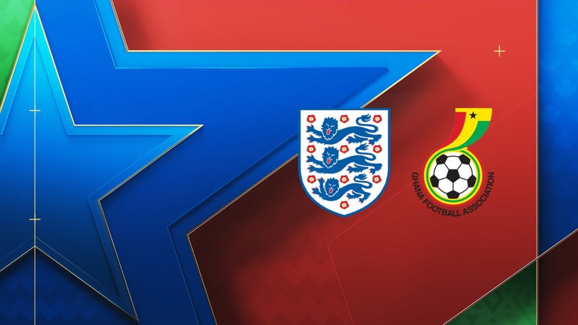 Live Commentary - England vs Ghana