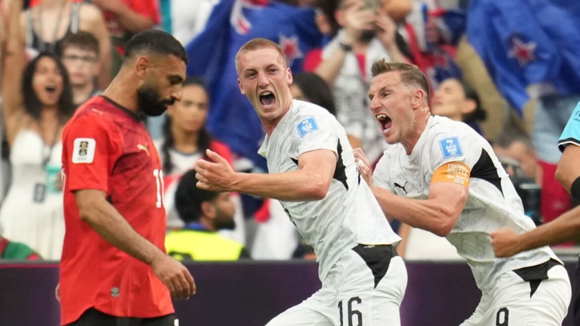 Live Commentary - New Zealand vs Egypt