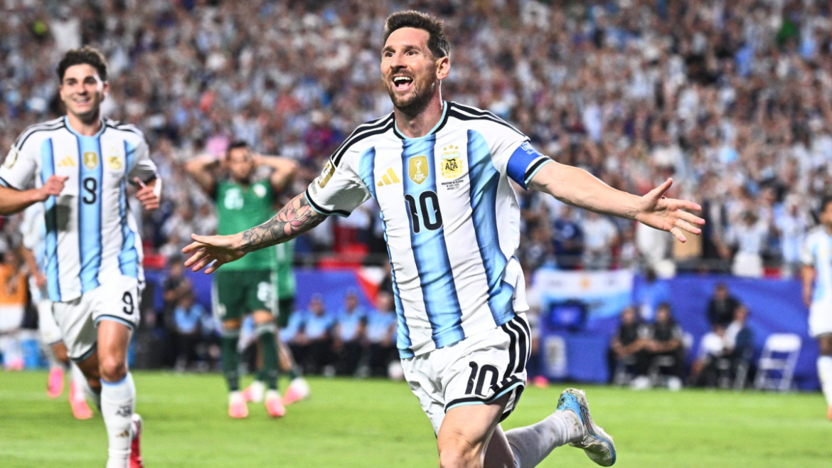 Messi ties World Cup goals record with hat trick for Argentina vs. Algeria