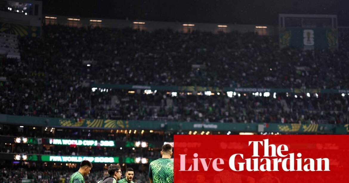 Mexico v Ecuador: World Cup 2026 last 32 match delayed by storm – live | World Cup 2026