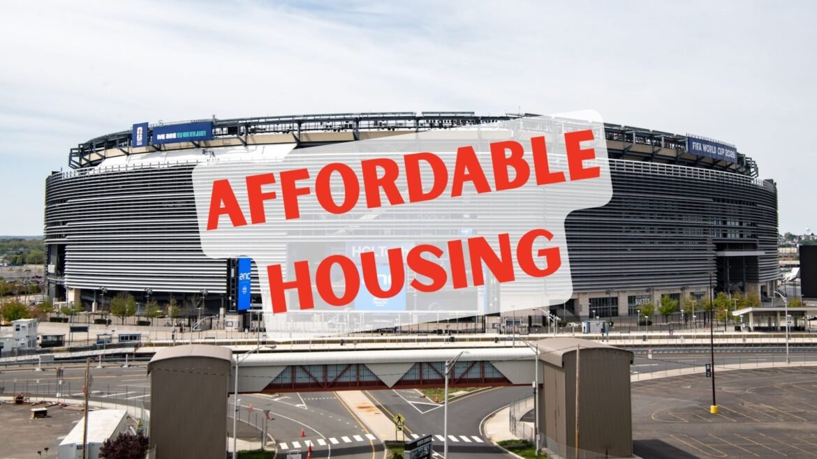 An affordable housing lottery is now open for nine apartments in East Rutherford, less than a 10-minute drive from MetLife Stadium.