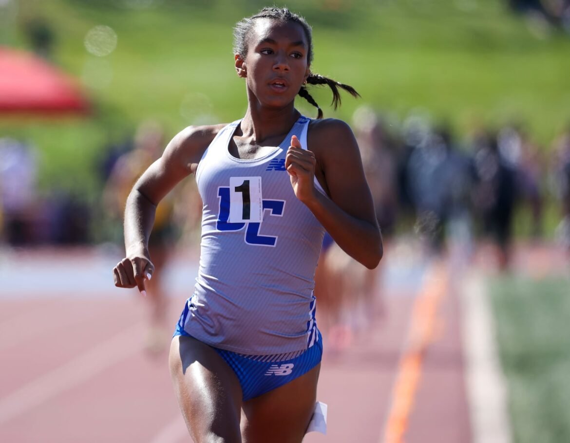 Paige Sheppard of Union Catholic won the girls 1600 meter run at the 2026 NJSIAA Track & Field Meet of Champions, Monday, June 3, 2026 in Pennsauken, N.J.
