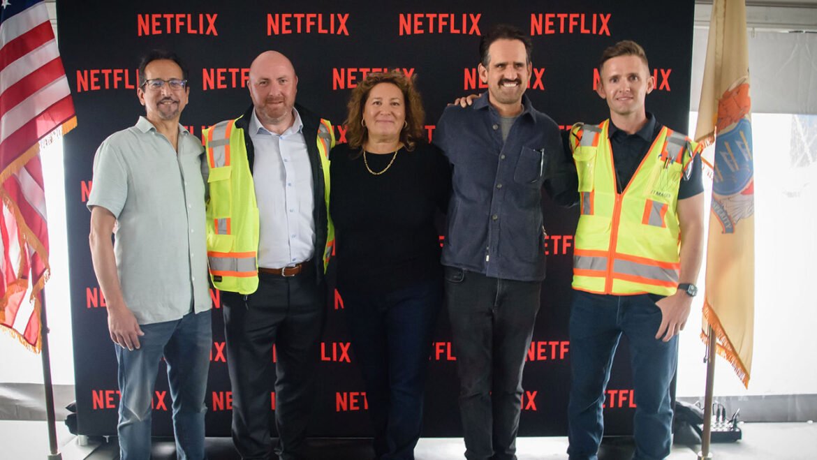 Netflix Studios Fort Monmouth Topping Off Ceremony
