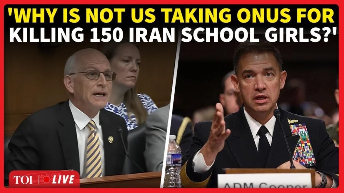 'Own Up To It': Adam Smith Explodes at Admiral Brad Cooper Over Minab School Strike I Iran War
