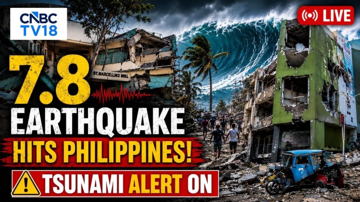 Philppines Earthquake LIVE | Tsunami Alert Issued | Buildings Collapse, Evacuations Ordered | N18G