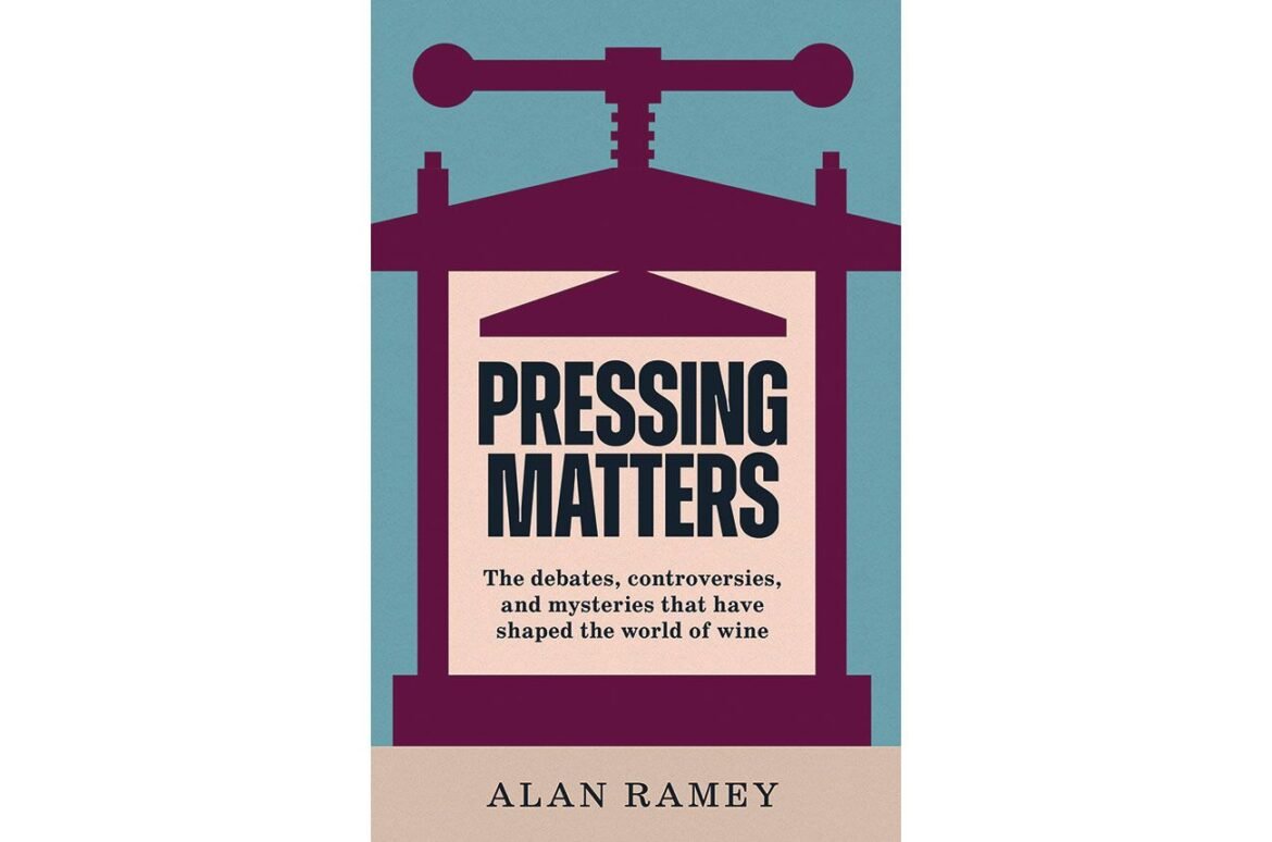 pressing matters, wine book