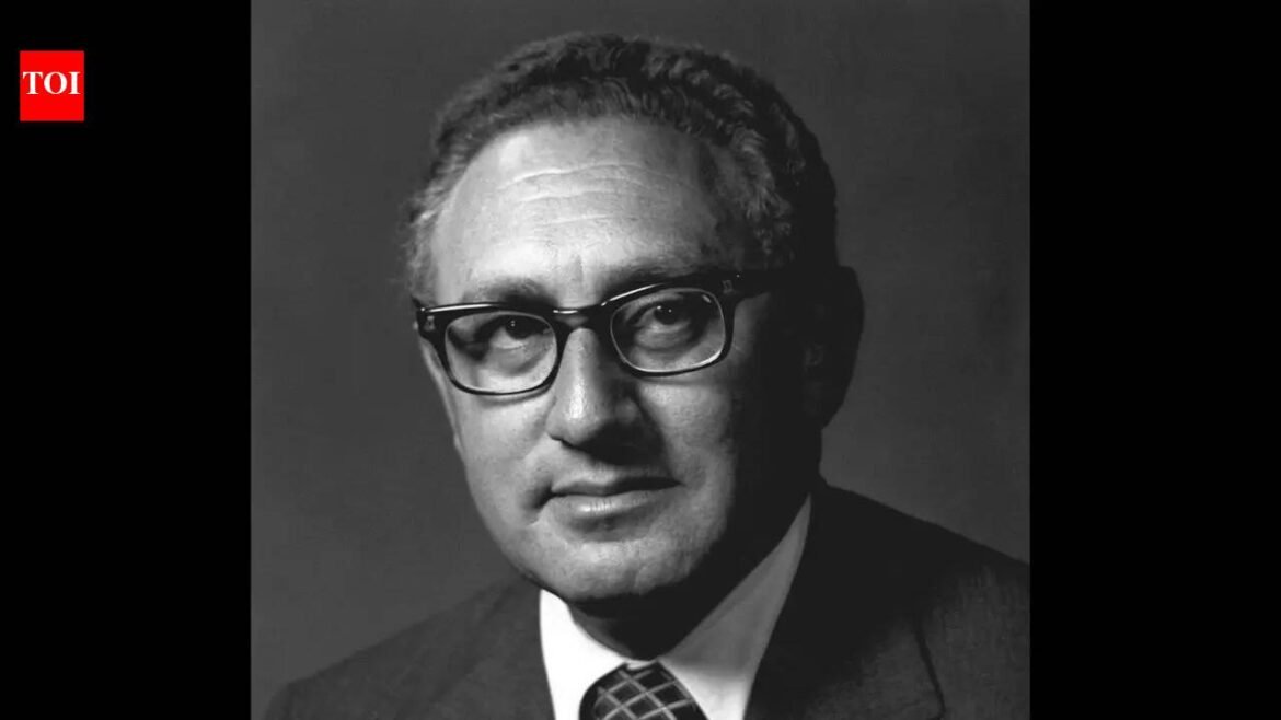 Quote of the day by Henry Kissinger: "Blessed are the people whose leaders can look destiny in the eye without flinching but also without…" | World News