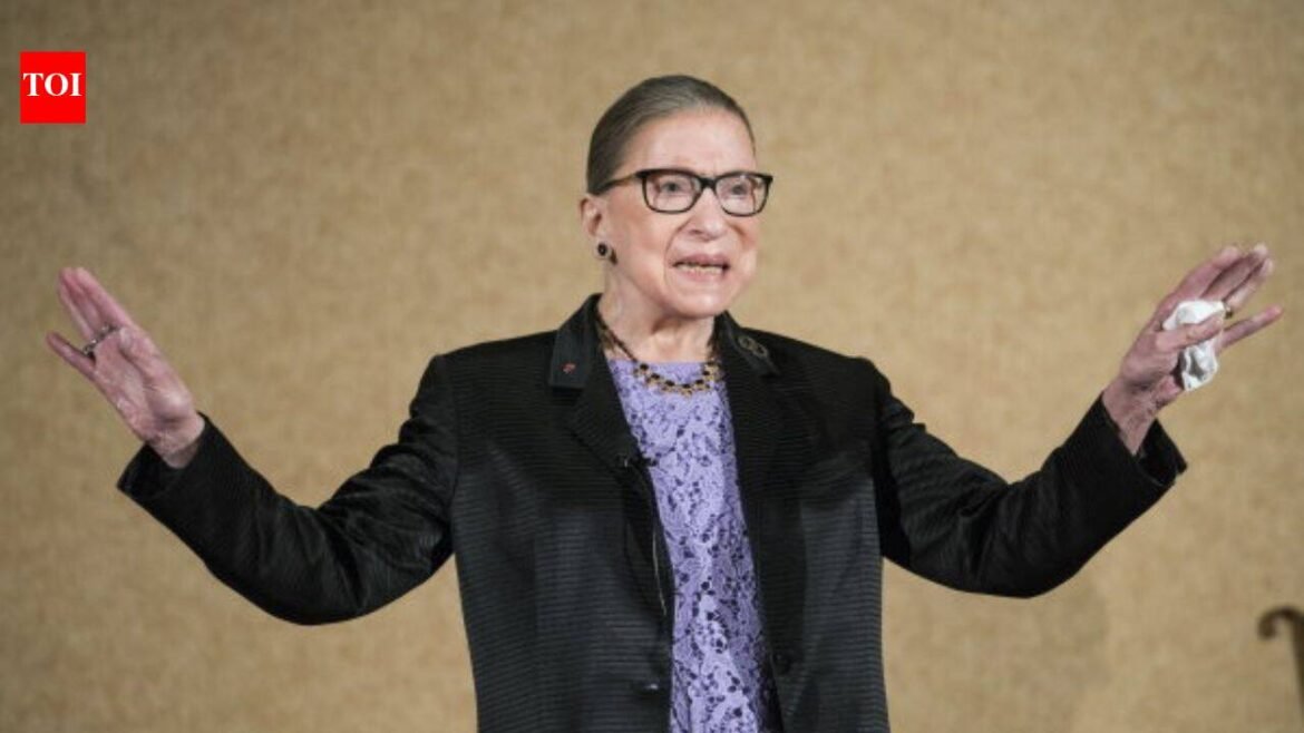 Quote of the day by US Supreme Court Justice Ruth Bader Ginsburg: "Fight for the things that you care about, but…" | World News