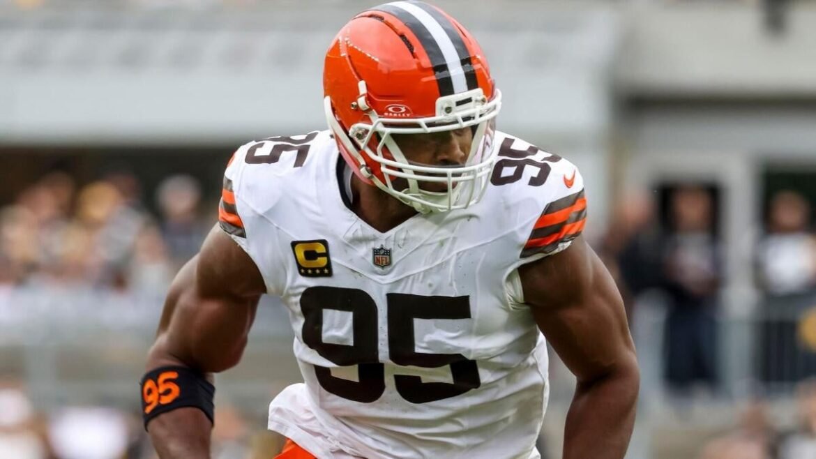 Rams acquire Myles Garrett from Browns in unprecedented blockbuster trade