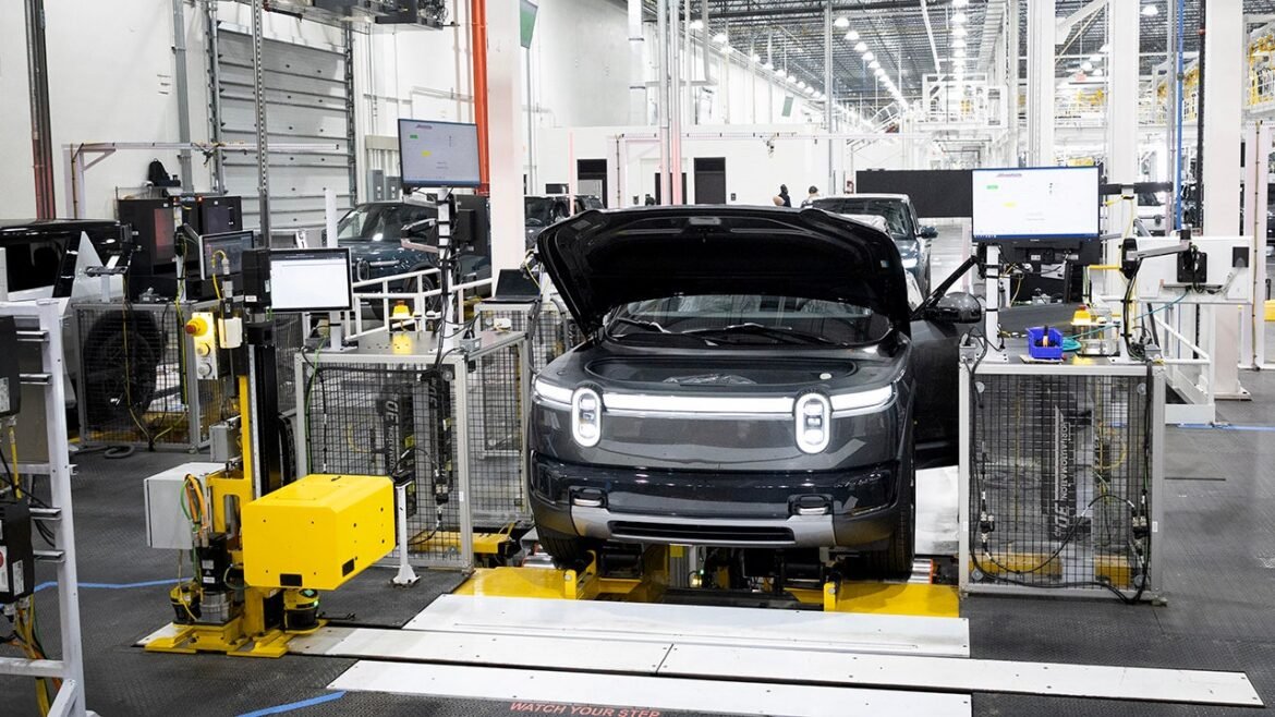 Rivian lays off hundreds in service division as it restructures teams