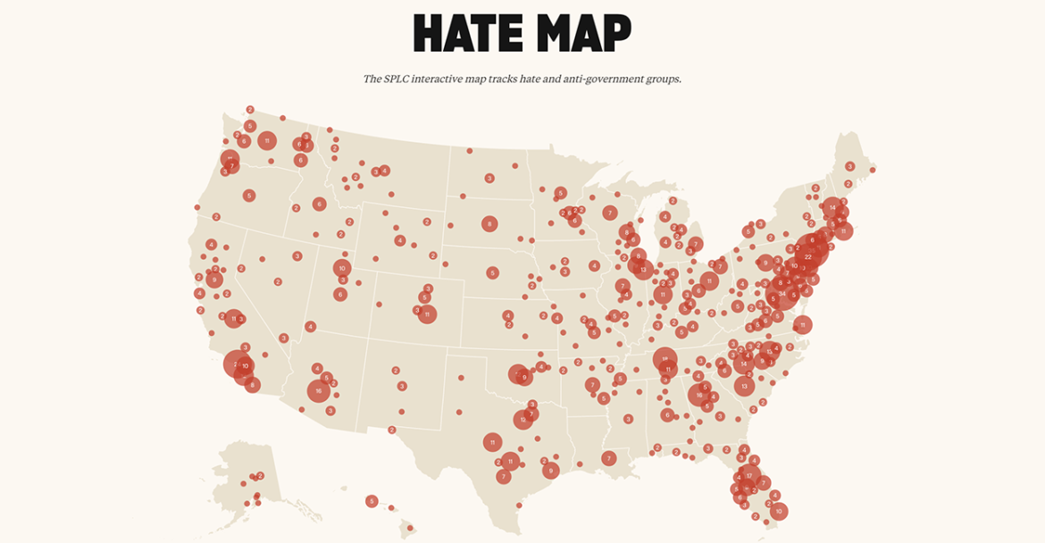 Corporate generosity platforms such as Benevity and Deed use the Southern Poverty Law Center's "hate map" to filter out conservative and Christian nonprofits, despite criticism and scandals involving the SPLC.