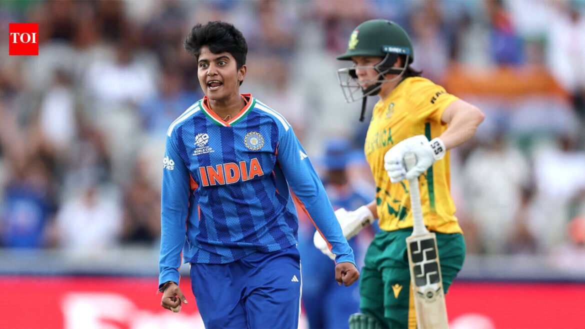 Shree Charani scripts history, equals Poonam Yadav’s Women’s T20 World Cup record | Cricket News