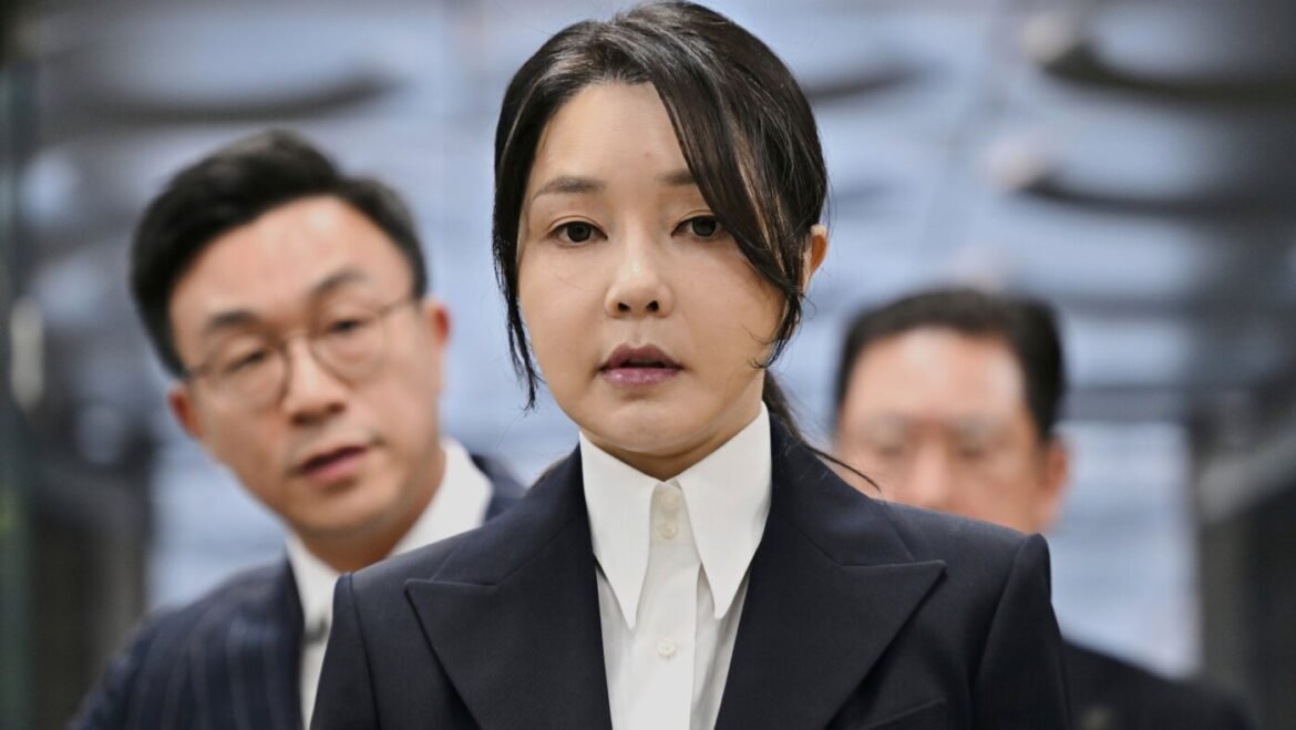 South Korean ex-first lady sentenced to 7 years for bribery scandal : NPR
