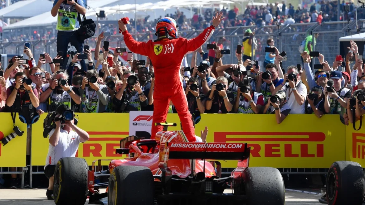 BARCELONA, SPAIN - JUNE 14: Race winner Lewis Hamilton of Great Britain and Scuderia Ferrari