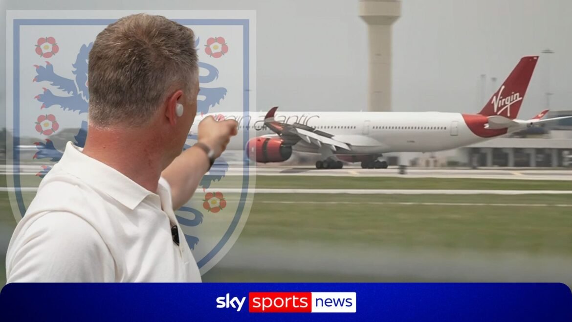 Thomas Tuchel's England touches down in Florida ahead of their 2026 World Cup campaign and will travel to their Kansas base.  