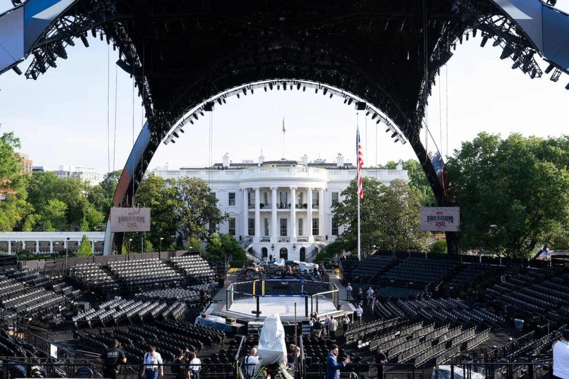 Trump Juggles Iran, the World Cup, and a White House UFC Fight