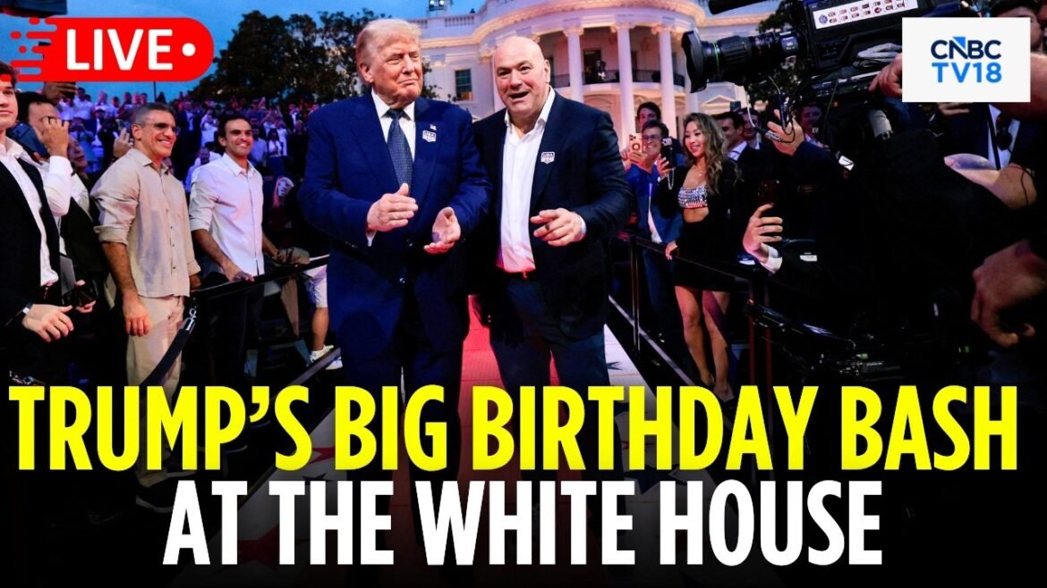 UFC Fight LIVE: Trump Attends First-Ever Major Sporting Event Staged at the White House | N18G