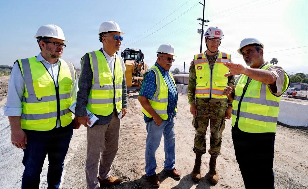 USACE, Riverside County celebrate milestone in critical levee rehabilitation | Article