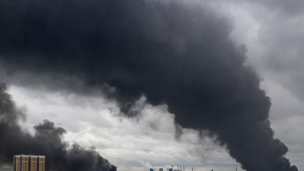 Ukraine hits Moscow in large-scale drone attack : NPR