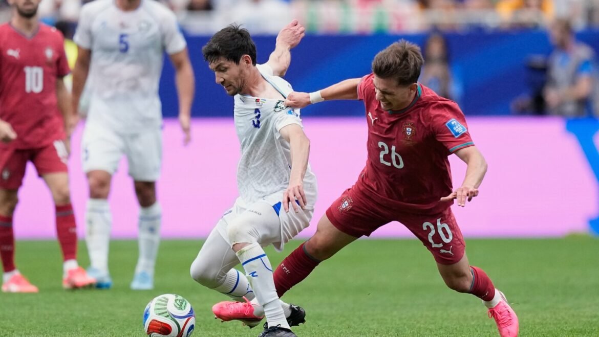 Uzbekistan makes its World Cup debut, a first for Central Asia : NPR