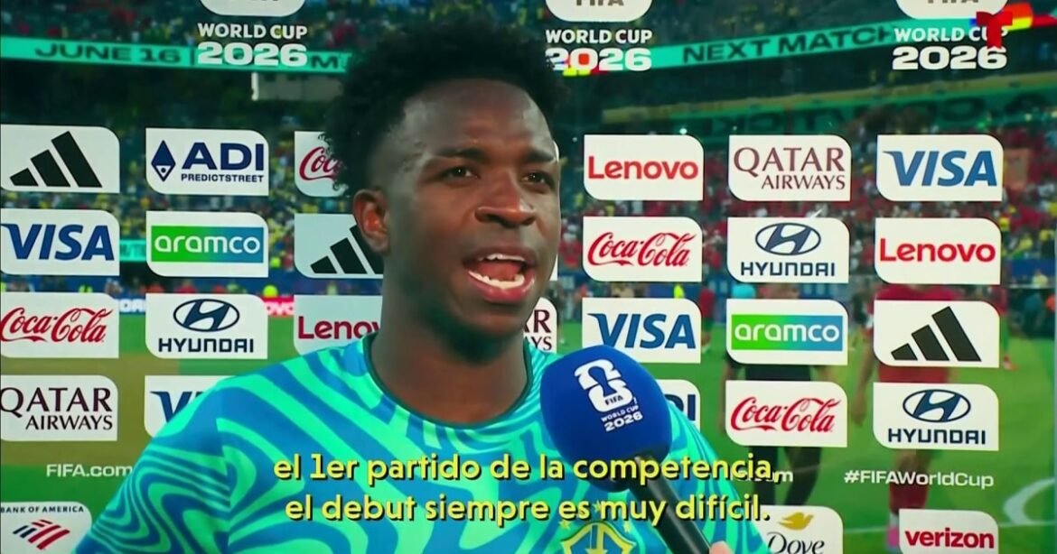 Vinicius: “Debemos mejorar y evolucionar”