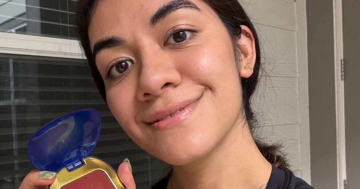 Violette_FR Plume Blush Airbrush Powder Review