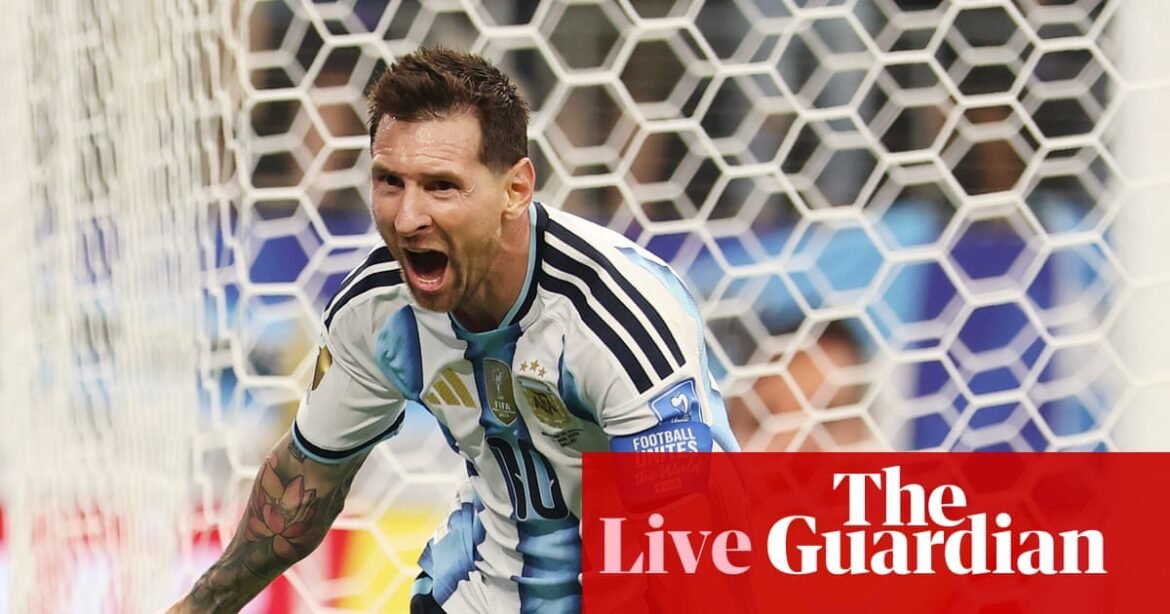 World Cup 2026: Messi makes history; Mbappé and Haaland double up; England face Ghana – live | World Cup 2026